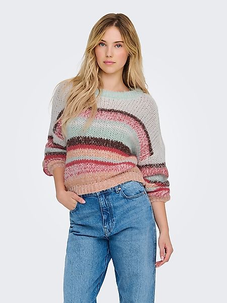 ONLY Rundhalspullover ONLALYSSA L/S LIFE O-NECK günstig online kaufen