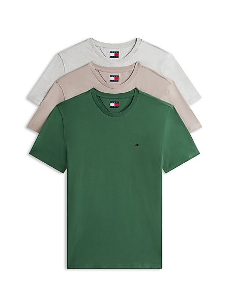 Tommy Jeans "TJM XSLIM 3 PACK TEE" Mit Rundhalsausschnitt günstig online kaufen