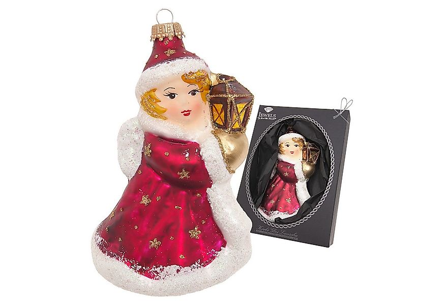 Krebs Glas Lauscha Christbaumschmuck Engel mit Laterne, aus Glas - Jewels b günstig online kaufen