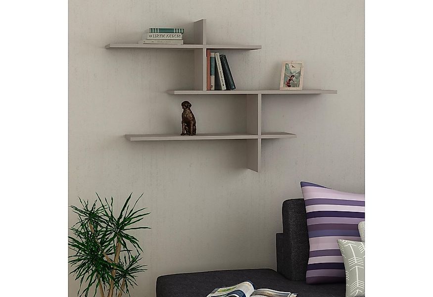 Decortie Wandregal Leo, Modernes Wandregal, Schwimmendes Regal, 22 x 123 x günstig online kaufen