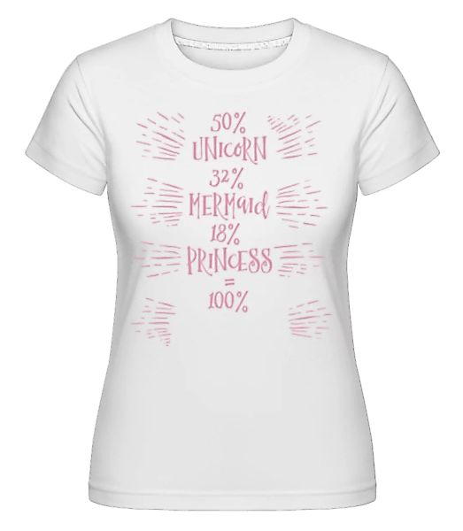 Unicorn Mermaid Princess You · Shirtinator Frauen T-Shirt günstig online kaufen