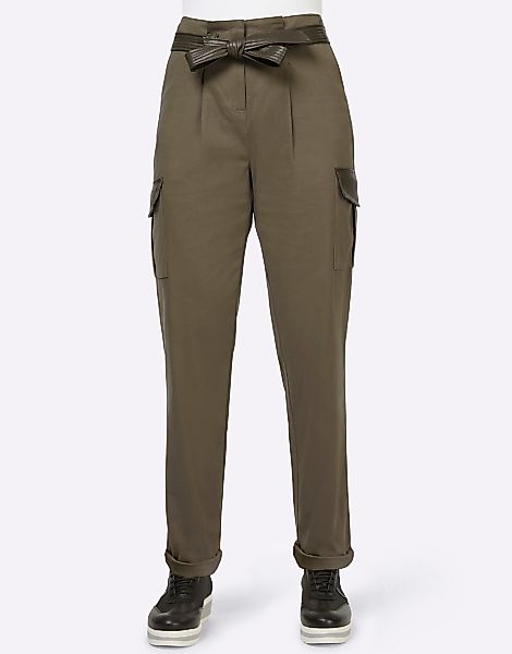 heine Jerseyhose Cargohose Innenbeinlänge ca. 77 günstig online kaufen