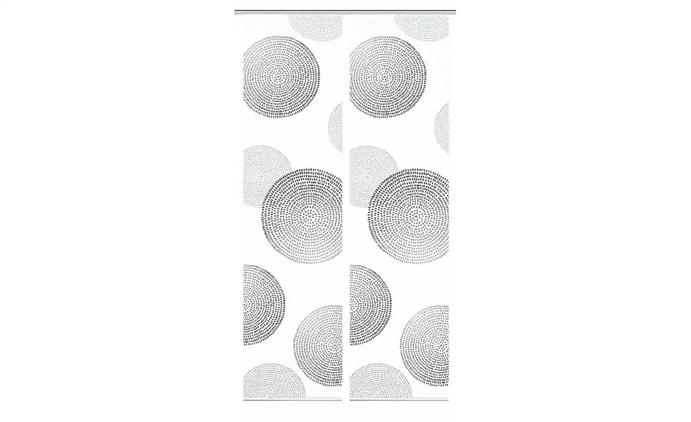 HOME in green Schiebegardine "GINNY" Paneelwagen 2 Stk. tlg. SET DIGITALDRU günstig online kaufen