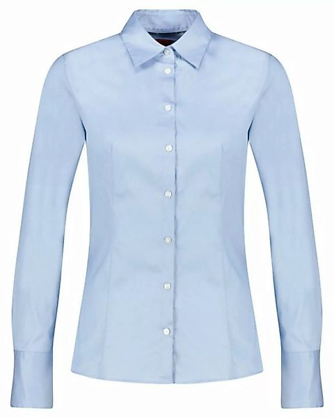 HUGO Klassische Bluse Damen Bluse THE FITTED SHIRT bügelleicht Slim Fit (1- günstig online kaufen