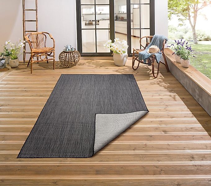 my home Teppich Rhodos, In-und Outdoor geeignet, rechteckig, Höhe: 3 mm, Si günstig online kaufen