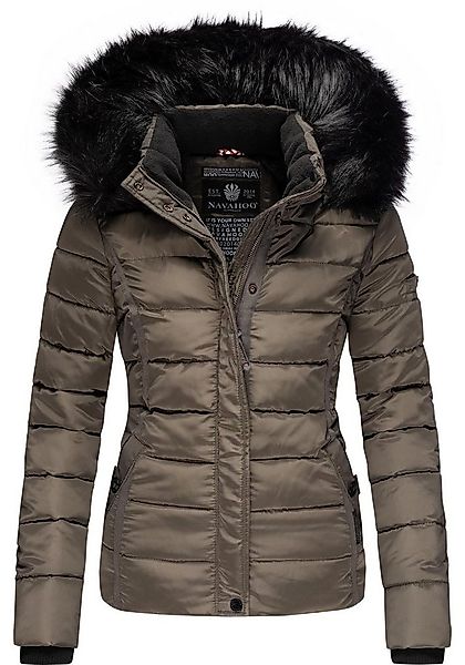 Navahoo Steppjacke Miamor hochwertige Winterjacke m. voluminöser Kunstpelz- günstig online kaufen
