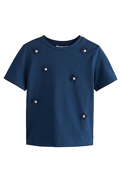 Next T-Shirt T-Shirt mit floralem Zierprint günstig online kaufen