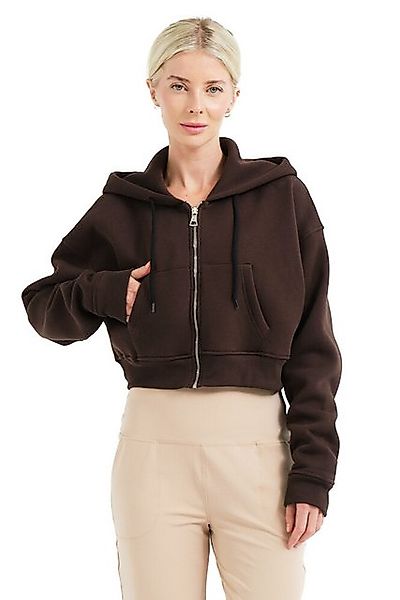 JUSTEVER Sweatshirt Crop Hoodie Damen-Sweatshirt günstig online kaufen
