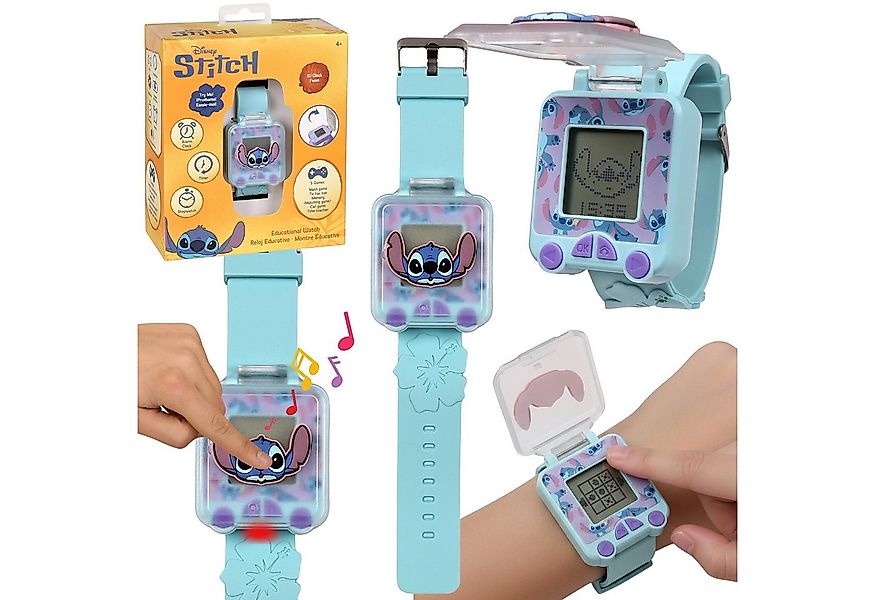 Sarcia.eu Lernspielzeug DISNEY Stitch Lernuhr für Kinder mit Spielen, Alarm günstig online kaufen
