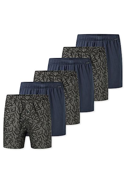Schiesser Boxershorts 6er Pack Single Jersey günstig online kaufen