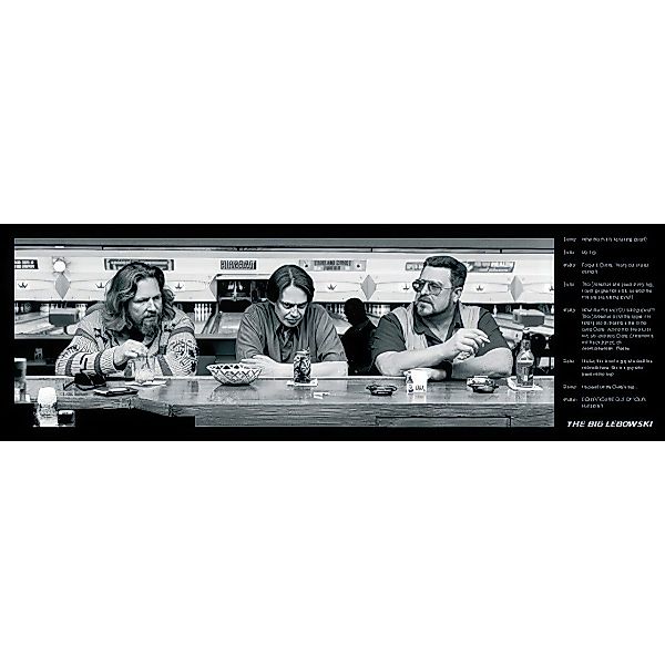 Close Up Poster The Big Lebowski günstig online kaufen