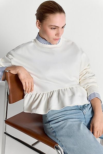 RICHROYAL Sweatshirt Regular fit mit Volants günstig online kaufen