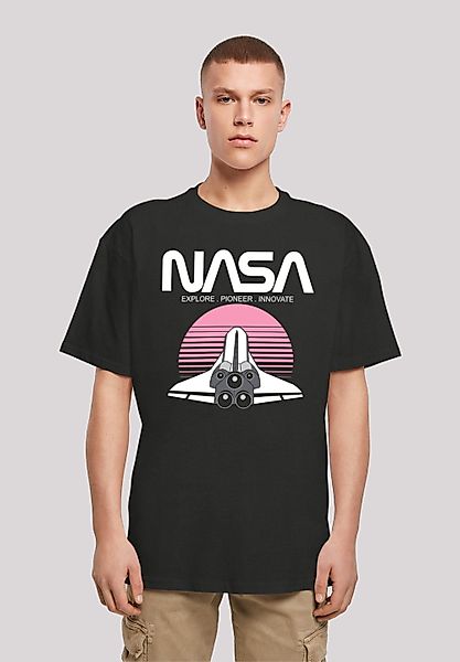 F4NT4STIC T-Shirt NASA Space Shuttle Sunset günstig online kaufen