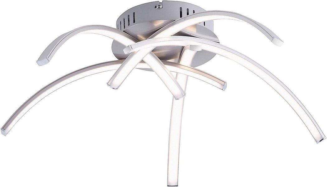 JUST LIGHT Deckenleuchte VALERIE, LED fest integriert, Warmweiß, Deckenlamp günstig online kaufen