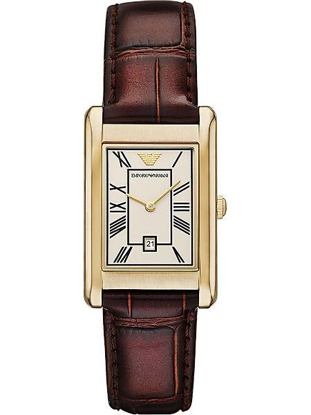 Emporio Armani Quarzuhr Emporio Armani Herren-Uhren Analog Quarz, Klassikuh günstig online kaufen