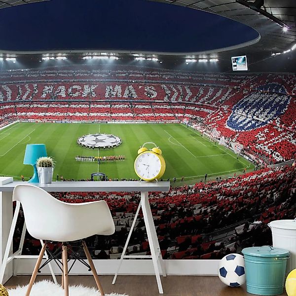 Wall-Art Fototapete »Bayern München Stadion Choreo Pack Mas«, made in Berli günstig online kaufen