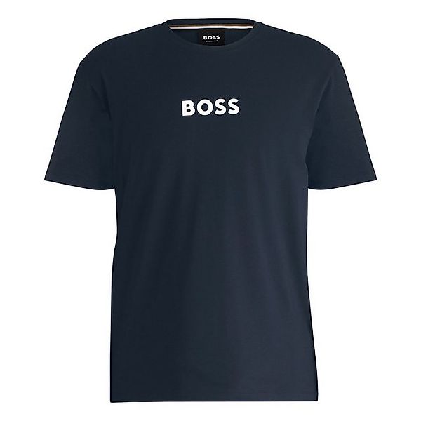 BOSS Kurzarmshirt Easy T-Shirt mit plakativem Boss-Logo auf Vorderseite günstig online kaufen