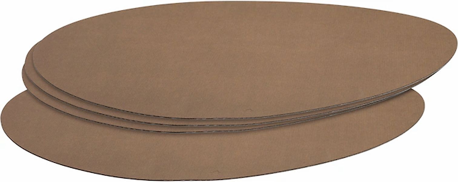 LEONARDO Platzset »GOCCE, oval, 34 x 48 cm, 4er-Set«, (Set, 4 St.), beidsei günstig online kaufen
