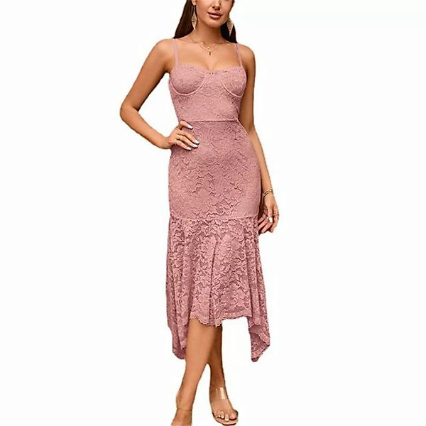 RUZU UG Dirndl Sexy Strapskleid aus Spitze mit Bügeln (1-tlg) günstig online kaufen