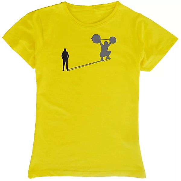 Kruskis Train Shadow Kurzärmeliges T-shirt M Yellow günstig online kaufen