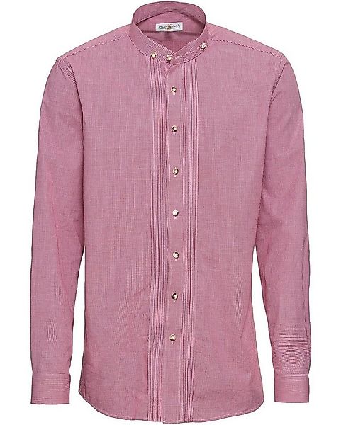 Almsach Trachtenhemd Karo-Stehkragenhemd Slim günstig online kaufen