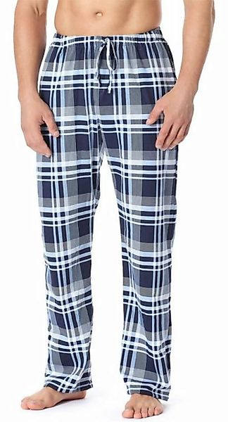 Timone Pyjamashorts Herren Schlafanzugshose Pyjamahose aus Baumwolle Nachtw günstig online kaufen