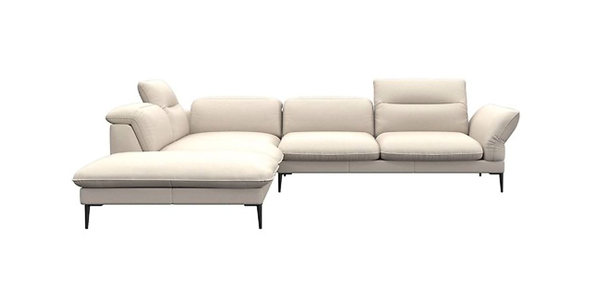 FLEXLUX Ecksofa »Salino, Funktionssofa mit Ottomane, Relaxsofa, Ecksofa«, S günstig online kaufen