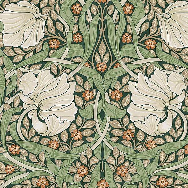 WILLIAM MORRIS AT HOME Vliestapete »Pimpernel« Retro texturiert Design Tape günstig online kaufen