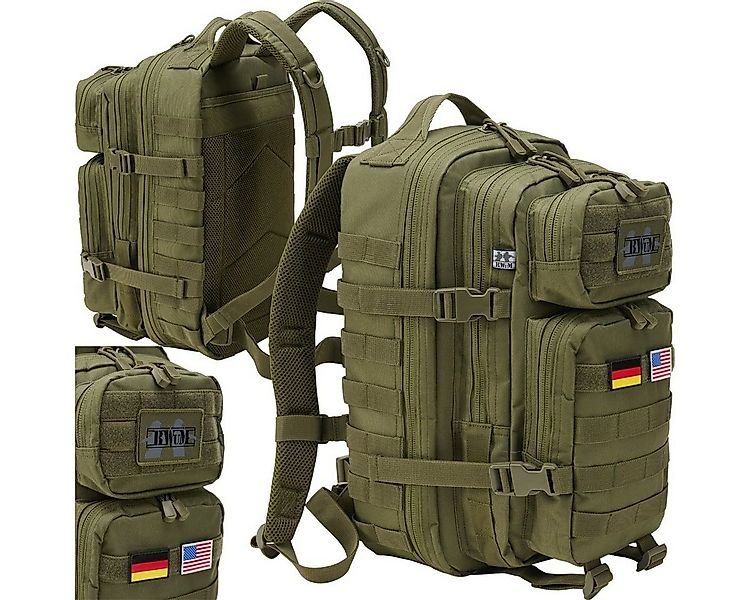 BWuM Trekkingrucksack BWuM US Assault Pack Cooper Rucksack + Patch & Flagge günstig online kaufen