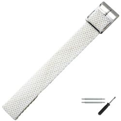MARBURGER Uhrenarmband 18mm Kunststoff PVC Schwarz günstig online kaufen