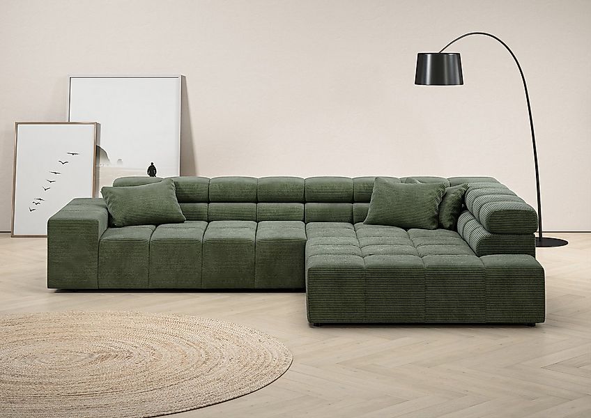 Home affaire Ecksofa Ancona incl. Kopfteilverstellung, OTTOs Choice, Breite günstig online kaufen