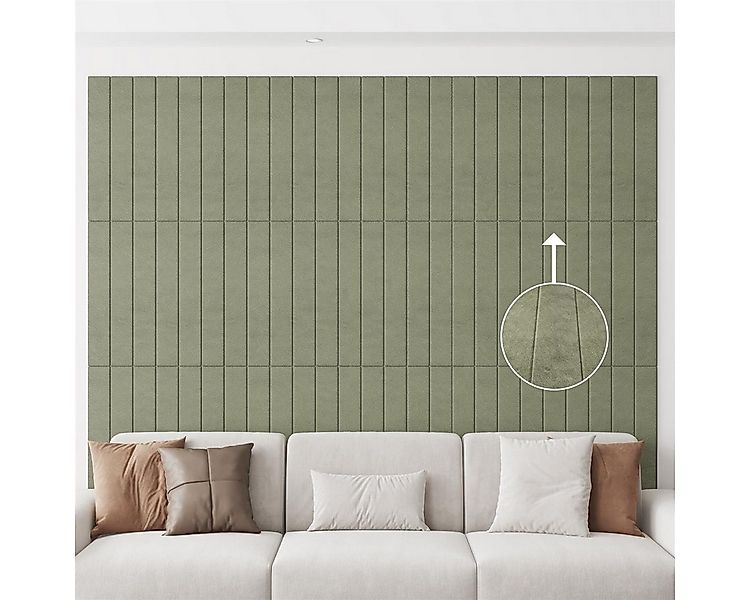 HOOZ 3D Wandpaneel Selbstklebende 3D Wandpaneele mit Samtoberfläche 69x277c günstig online kaufen