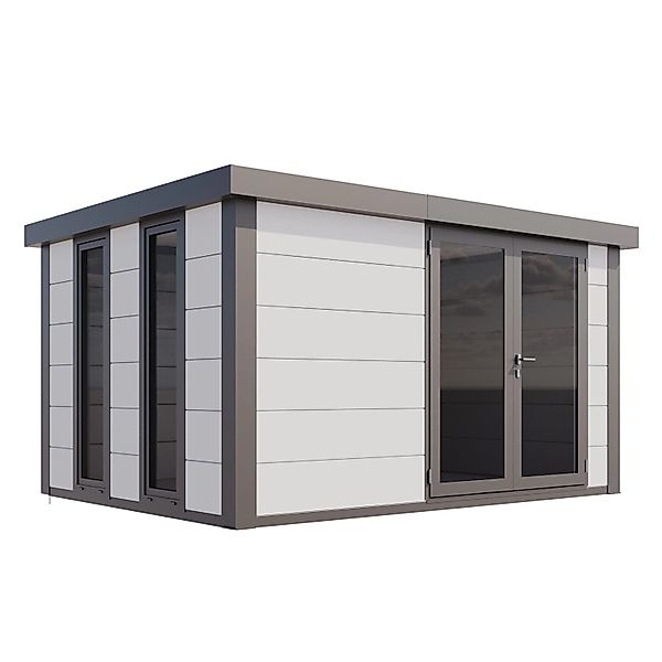 Gerätehaus Luminato 3930 Weiß 388 cm x 298 cm günstig online kaufen