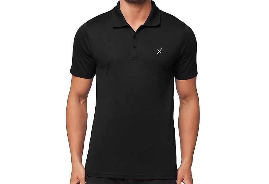 CFLEX Trainingsshirt Herren Sport Fitness Polo-Shirt Sportswear Collection günstig online kaufen