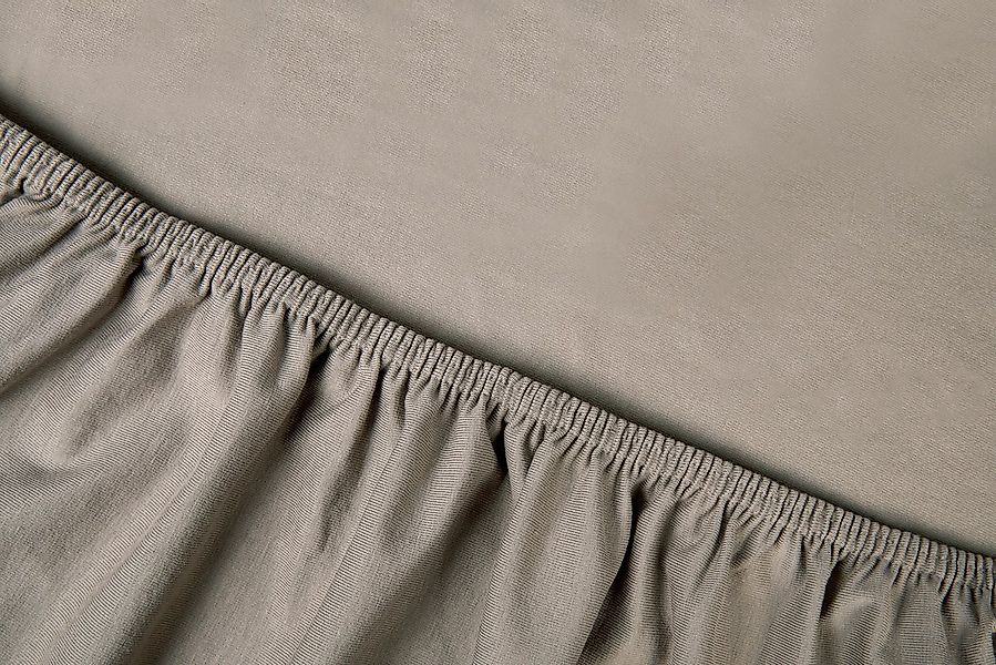 Kayori Spannbettlaken Shizu, Jersey-Elasthan, Gummizug: rundum, (1 Stück), günstig online kaufen