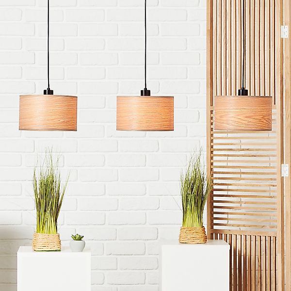 Brilliant Pendelleuchte »Romm«, 3 flammig, Leuchtmittel E27   ohne Leuchtmi günstig online kaufen