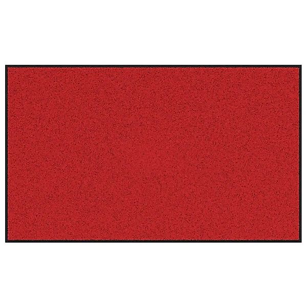 vidaXL Fußmatte Rot und Schwarz 90 x 150 cm Polypropylen und Vinyl 4100793 günstig online kaufen