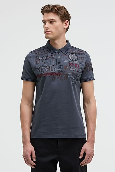 CAMP DAVID Poloshirt, mit Kontrastnähten günstig online kaufen