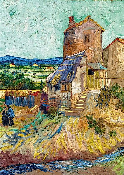 Bluebird Puzzle Puzzle Vincent Van Gogh - La Maison de La Crau (The Old Mil günstig online kaufen