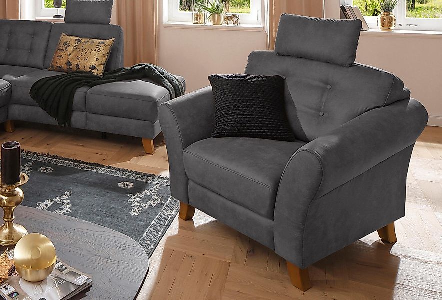 Home affaire Sessel Trondheim, mit Federkern, günstig online kaufen