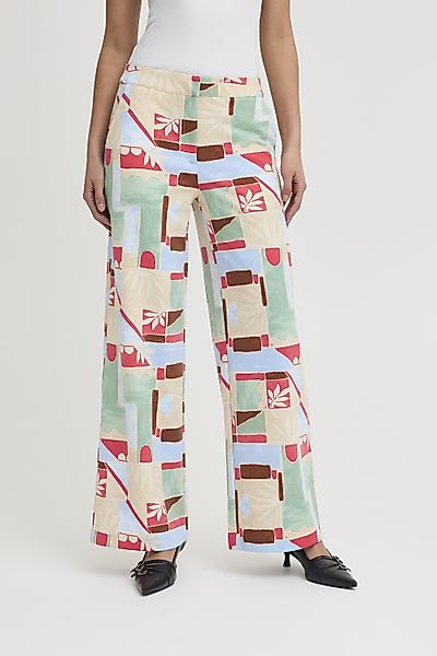Ichi Relaxhose IHKATE PRINT modische Stoffhose günstig online kaufen