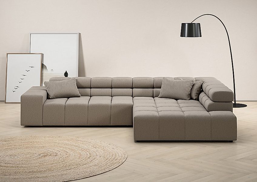 Home affaire Ecksofa Ancona incl. Kopfteilverstellung, OTTOs Choice, Breite günstig online kaufen
