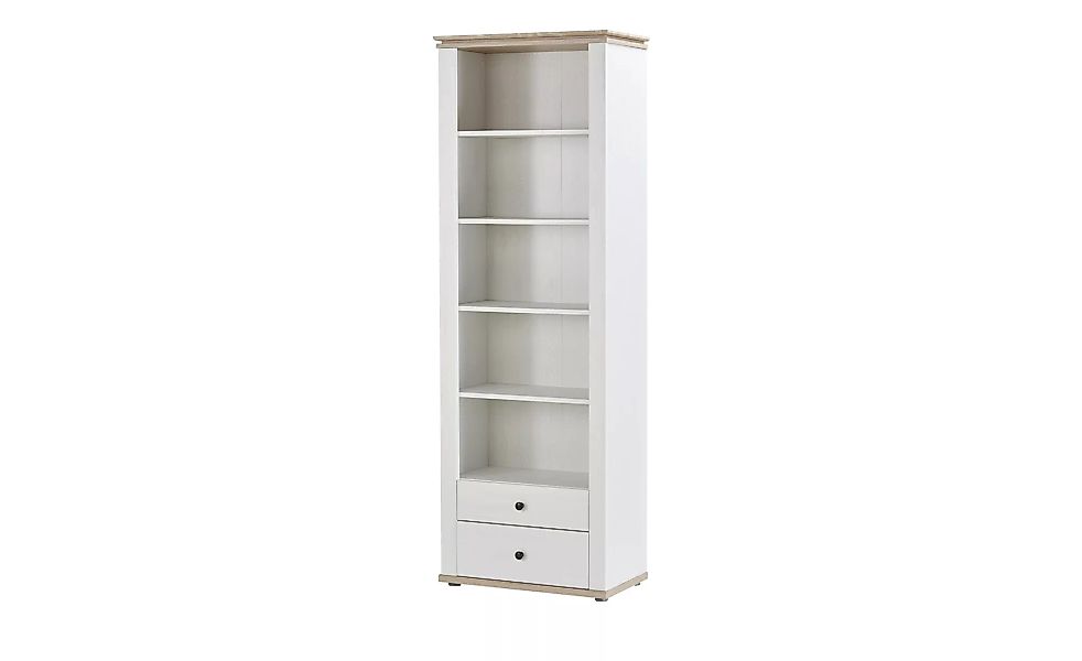 Regal - weiß - 68 cm - 198,5 cm - 37 cm - Regale > Bücherregale - Möbel Kra günstig online kaufen