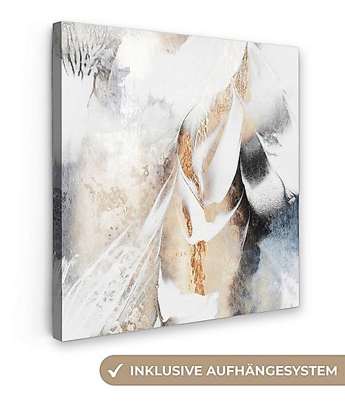 OneMillionCanvasses® Leinwandbild Abstrakt - Gold - Design - Luxe, Fotodruc günstig online kaufen