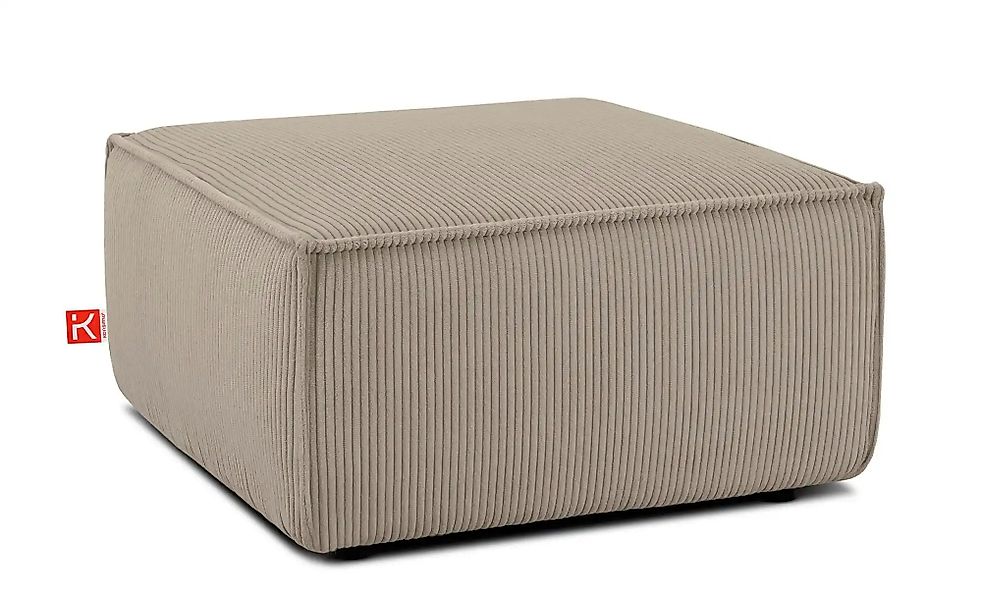 KONSIMO Hocker  Napi ¦ beige ¦ Maße (cm): B: 83 H: 45 Polstermöbel > Hocker günstig online kaufen