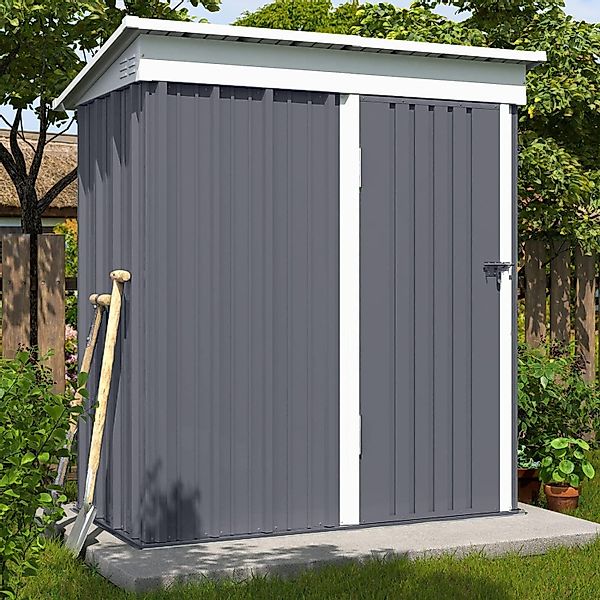 UDPATIO Gartenhaus Metall Gartenhaus 162x92x180cm für günstig online kaufen