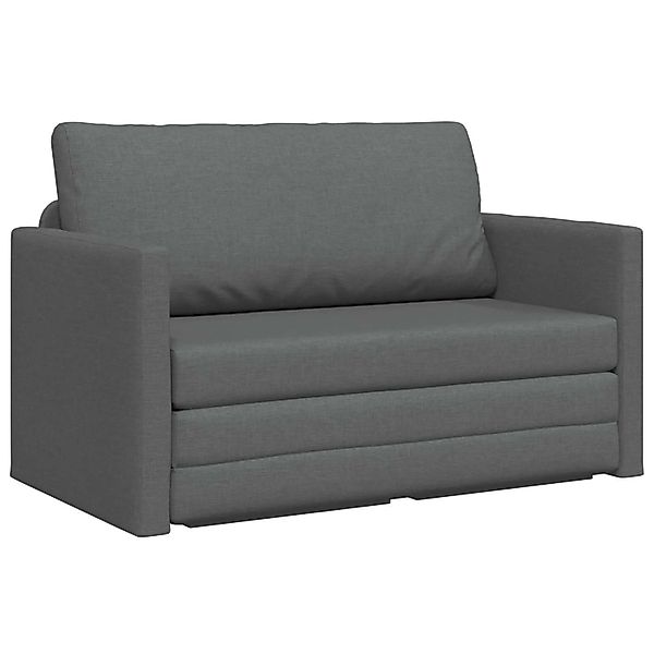 vidaXL Klappsofa Bett Dunkelgrau 124 x 71 x 78 cm Stoff 42030513 günstig online kaufen