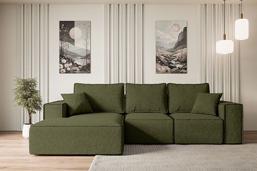 ALTDECOR Ecksofa SERRA-L-S, Couch mit Schlaffunktion, günstig online kaufen