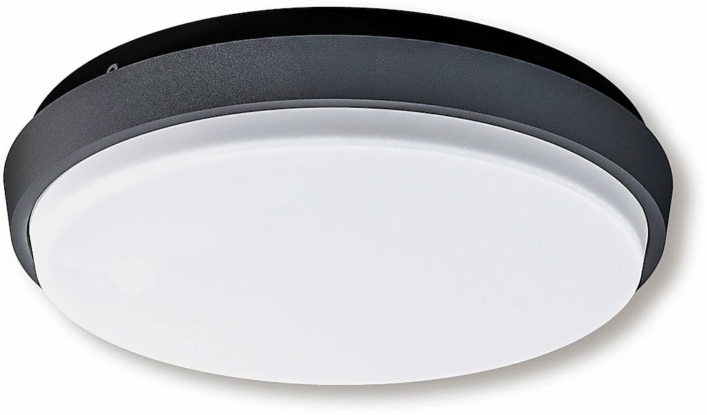 näve Außen-Wandleuchte "LED Außenwandleuchte IP54 "Mio" d:17,5cm" 1 Stk. Wa günstig online kaufen