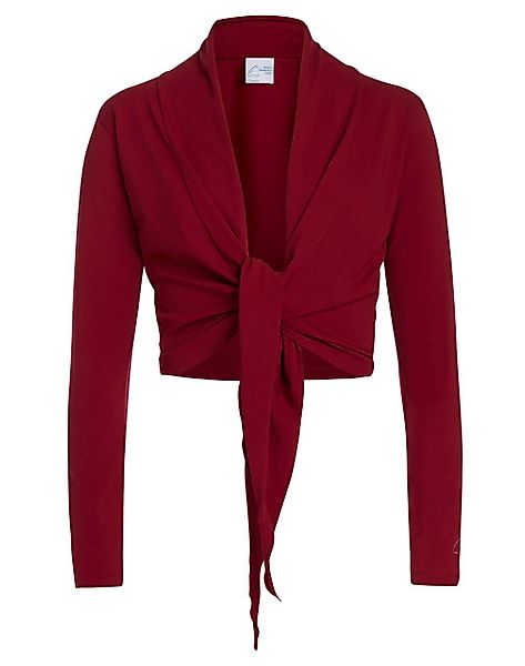 ESPARTO Yoga-Wickeljacke Wickelshirt Dhaara in Bio-Baumwolle günstig online kaufen